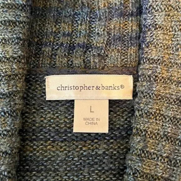 Christopher & Banks Cardigan Sweater Size Large - Picture 6 of 7